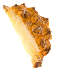 Ananas auf Weiß