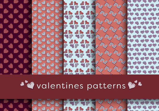Valentine's Day Patterns Pack