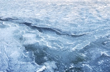 Fototapeta na wymiar замерзшее море зимой