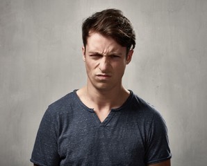 Obraz premium Angry man.