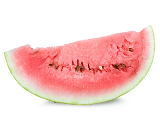 ripe juicy slice of watermelon