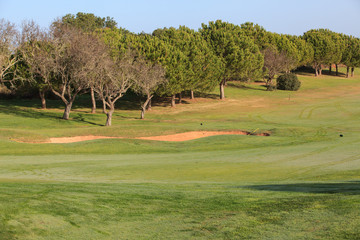 Fototapeta na wymiar Luxury golf resort in Algarve, Portugal
