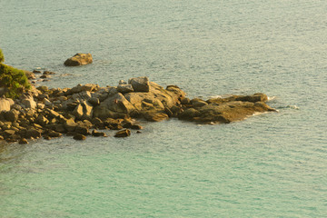 Landscape of Phuket View Point at Leam Sing Beach