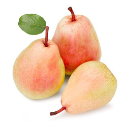 pear on white