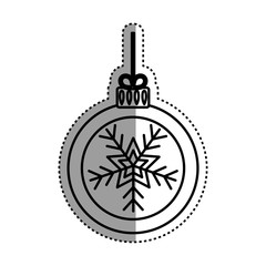 Christmas decorative symbol icon vector illustration graphic design
