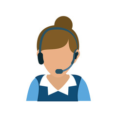Call center and customer service icon vector illustration graphic design