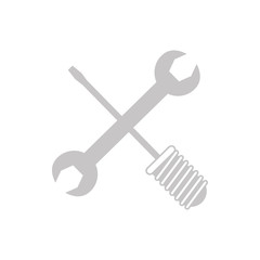 Construction tools equipment icon vector illustration graphic design
