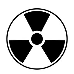 Fototapeta premium Nuclear Icon Vector.