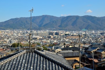 京都　山科区風景