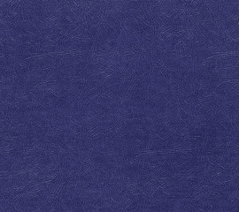 Blue color leather surface.