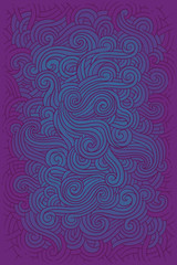  illustration hippie background i