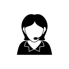Call center and customer service icon vector illustration graphic design