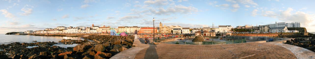 Portrush Sunny Summer promenade © Peter