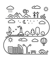 Landscape Linear Elements Concept