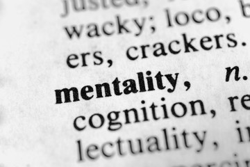 Obraz premium Mentality