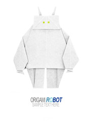 Paper origami robot - 135483813