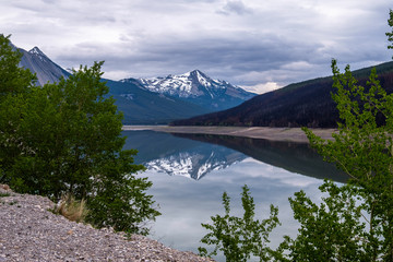 Jasper National Park Canada Medicine Lake