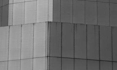 Architecture pattern in black and white