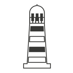 light house maritime isolated icon vector illustration design