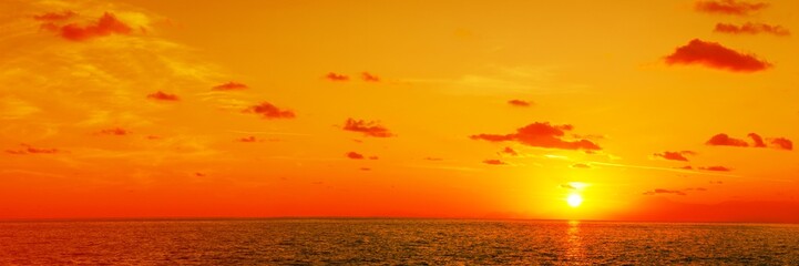 Traumhafter Sonnenuntergang
