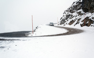 Road with snow
