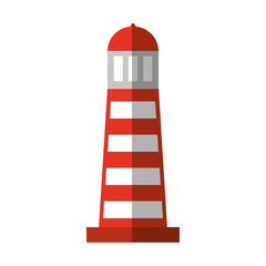 light house maritime isolated icon vector illustration design