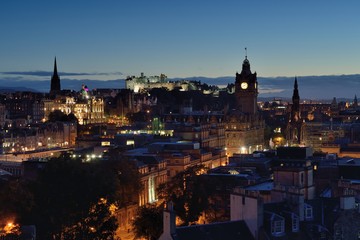 Fototapeta na wymiar View of Edinburgh