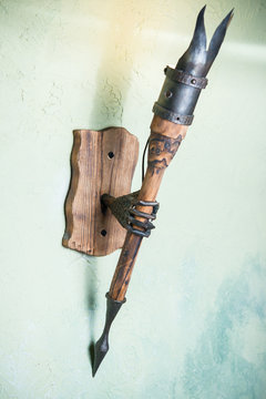 torch on the wall