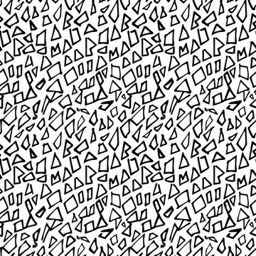 Abstract seamless pattern with geometriacal lines