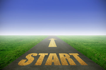 Golden start on road