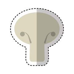 mushroom fresh isolated icon vector illustration design