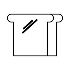 delicious bread isolated icon vector illustration design