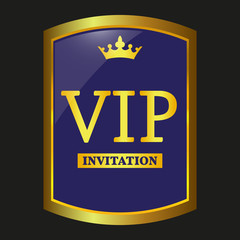 vip label vector