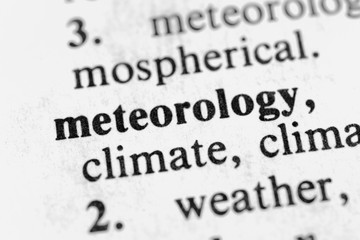 Fototapeta premium Meteorology