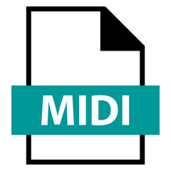 File Name Extension MIDI Type