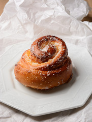 fragrant bun with coconut