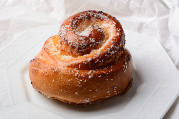 fragrant bun with coconut