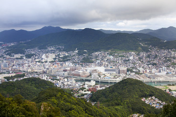 Fototapeta na wymiar Nagasaki city, Japan