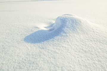 snowdrift small sun