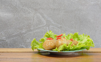 steamed tapioca pearls