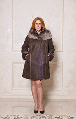 Photos for advertising winter clothes 7576.