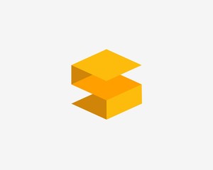 Letter S icon alphabet symbol. Letter S logo icon design vector sign.