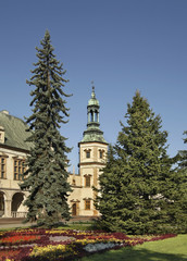 Fototapeta na wymiar Palace of the Krakow Bishops in Kielce. Poland
