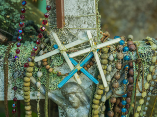 Holly crosses in Grabarka