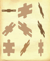 puzzle - vector