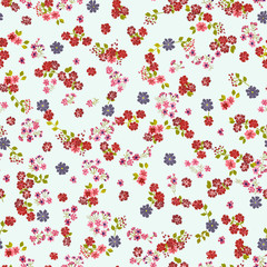 Simple cute pattern in small-scale