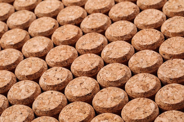 brown wine corks background