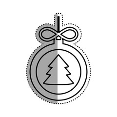 Christmas decorative symbol icon vector illustration graphic design