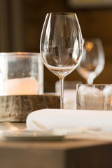 Elegant decorated table