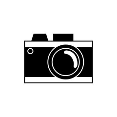 Vintage photographic camera icon vector illustration graphic design
